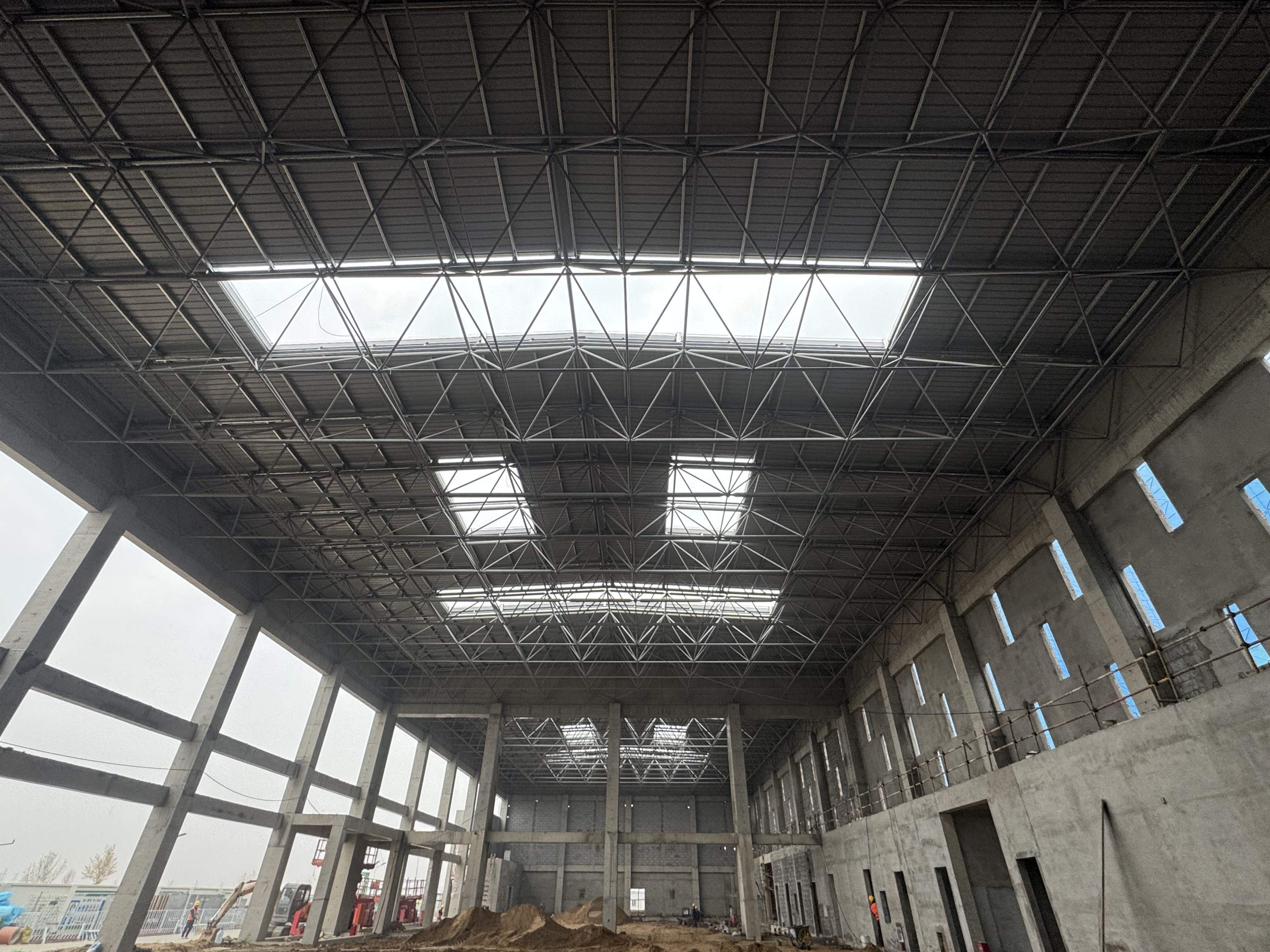 金鸡滩文体中心网架项目 金鸡滩文体中心网架项目